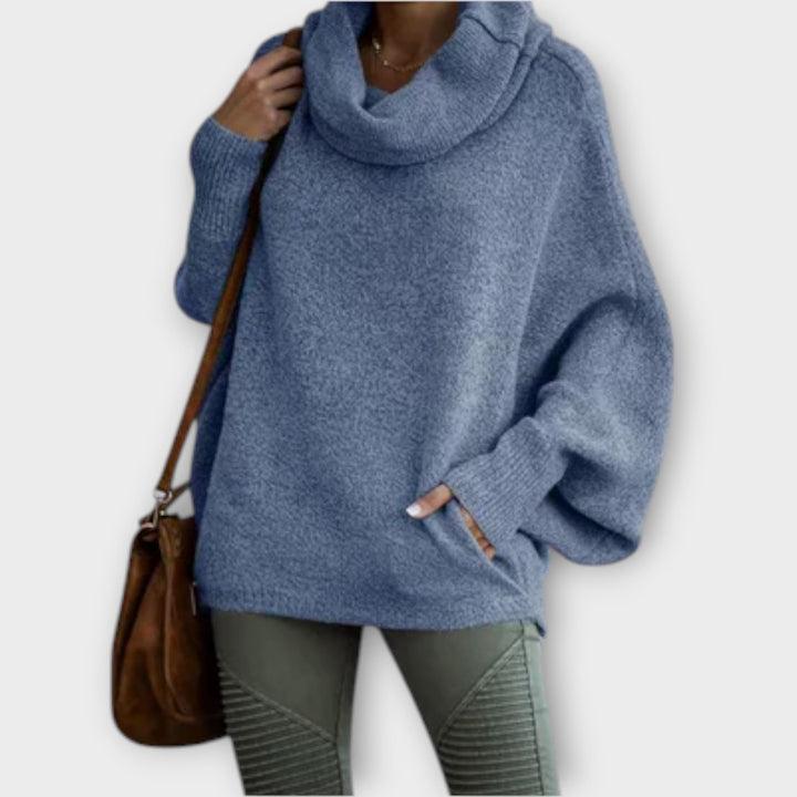 Ulrike - Elegantni ženski pulover sa turtleneck-om