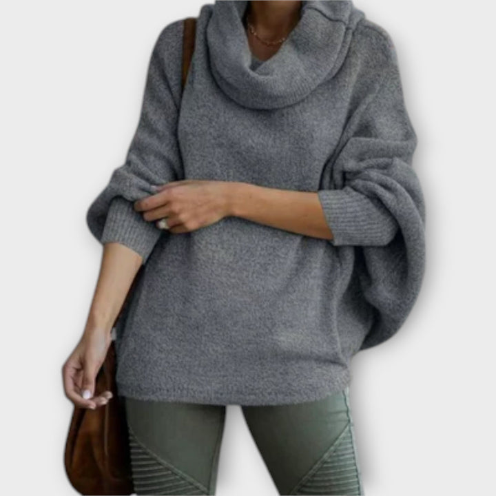 Ulrike - Elegantni ženski pulover sa turtleneck-om