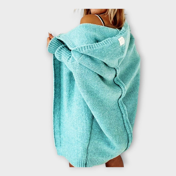 Maya - Pletena Jakna sa Kapuljačom