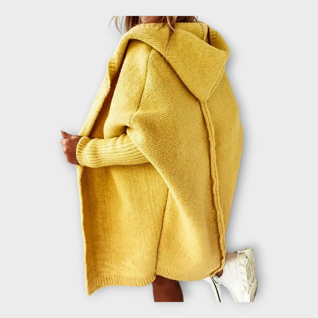 Maya - Pletena Jakna sa Kapuljačom