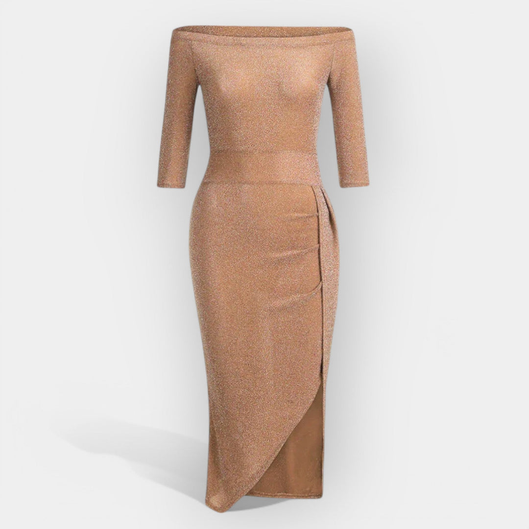 Elegantna Haljina sa Izrezom