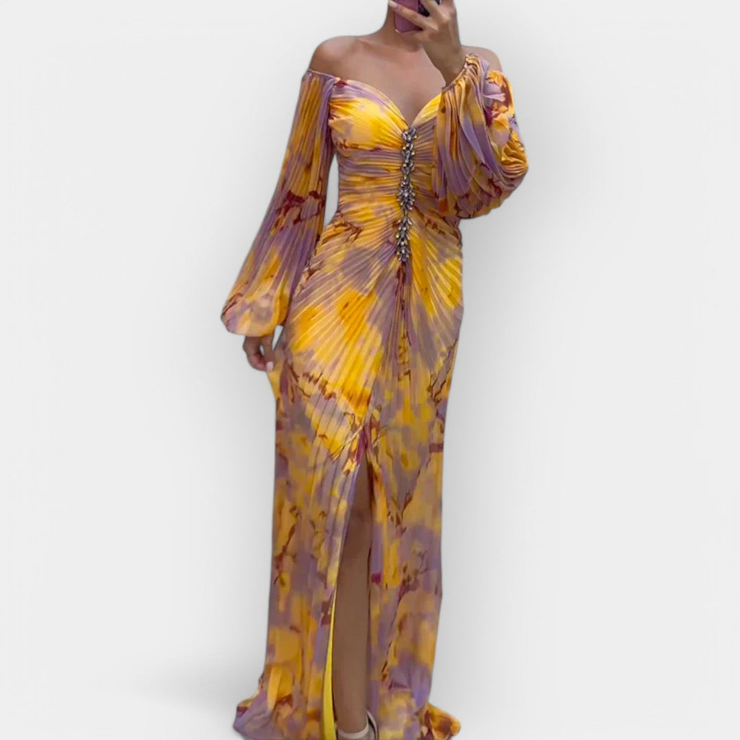 Lagana haljina sa prorezom