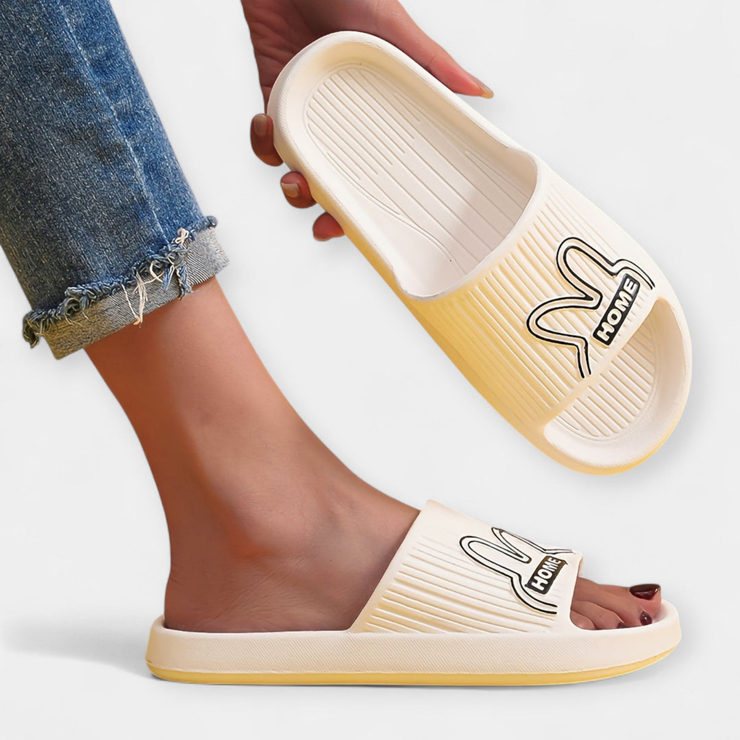 Ženske Papuče sa Crtanjem i Otvorenim Prstima