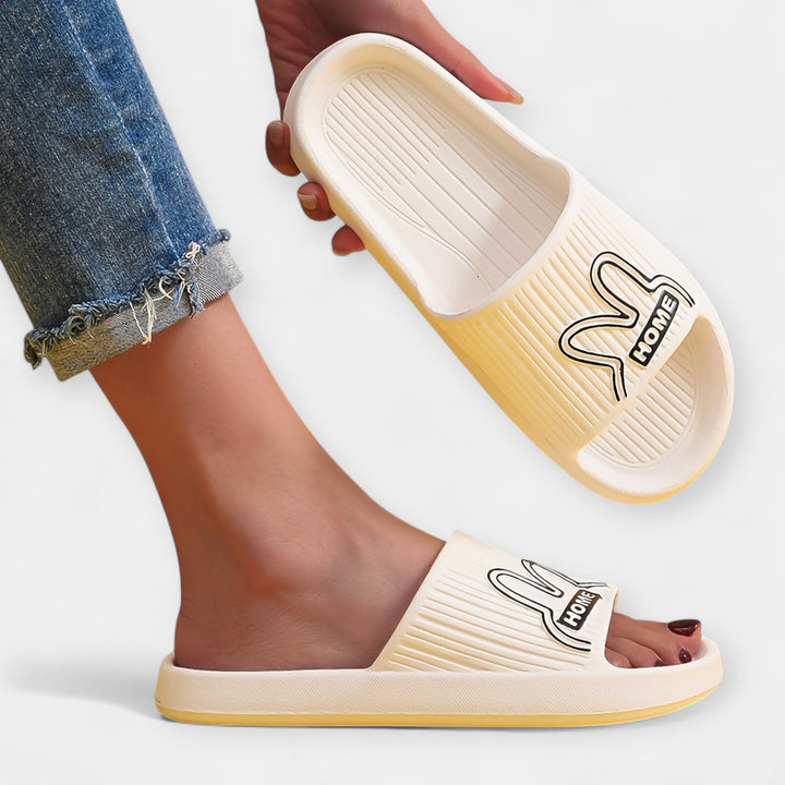 Ženske Papuče sa Crtanjem i Otvorenim Prstima