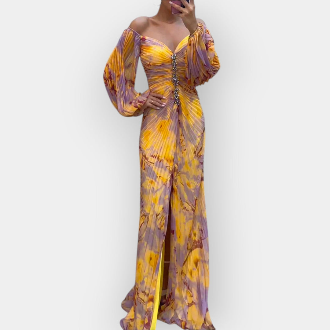 Lagana haljina sa prorezom