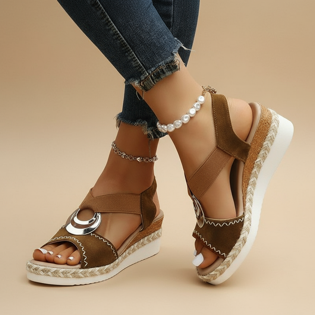 Myla – Elegantne Platforme Sandale
