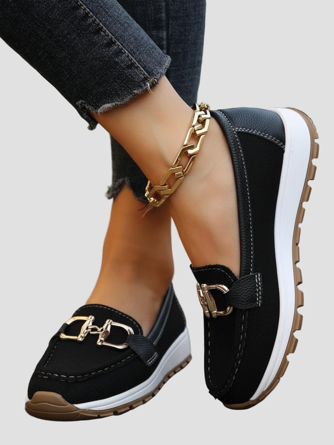 Ellie - Mokasine sa kopčom