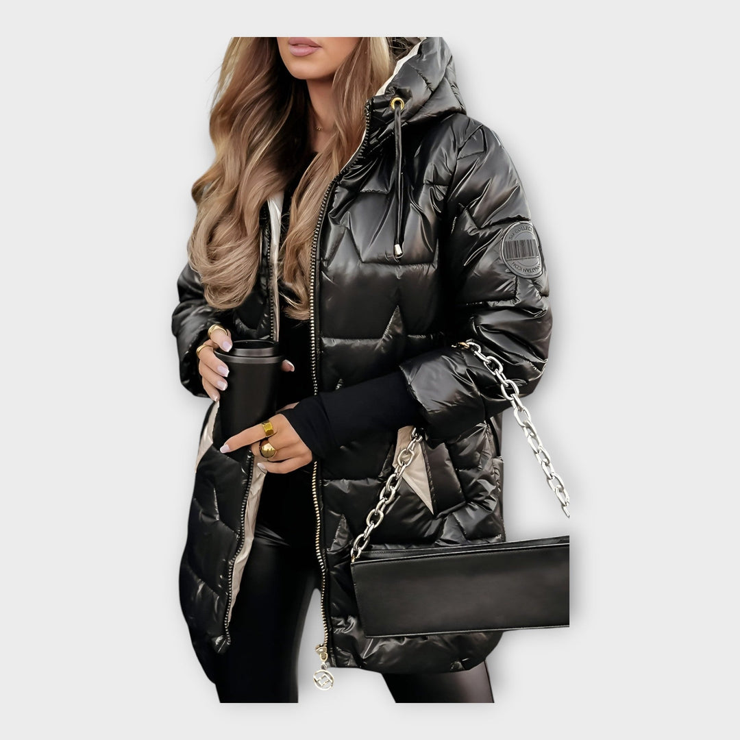 Пуховик са капуљачом