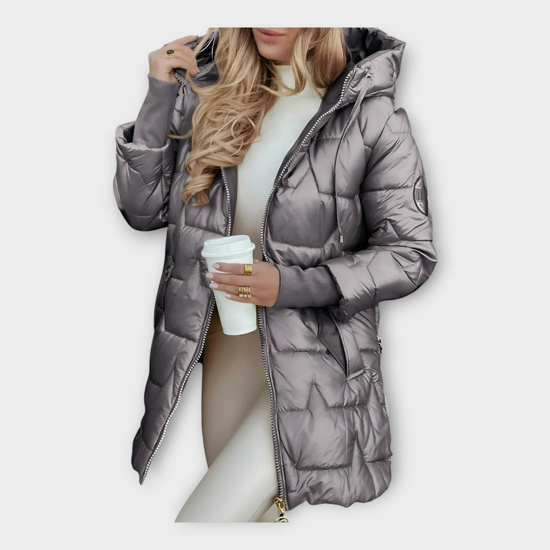 Пуховик са капуљачом