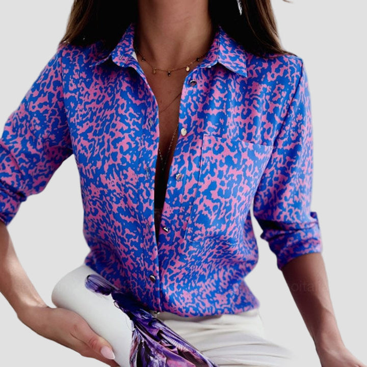 Elisa - Klasična Bluza sa Ovratnikom