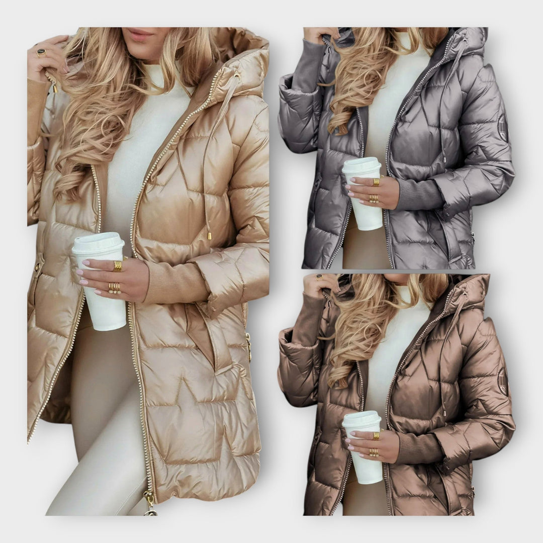 Пуховик са капуљачом